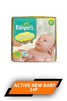 Pampers Active Nb 24p
